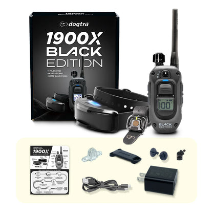 DOGTRA 1900X BLACK EDITION 1-DOG UNIT
