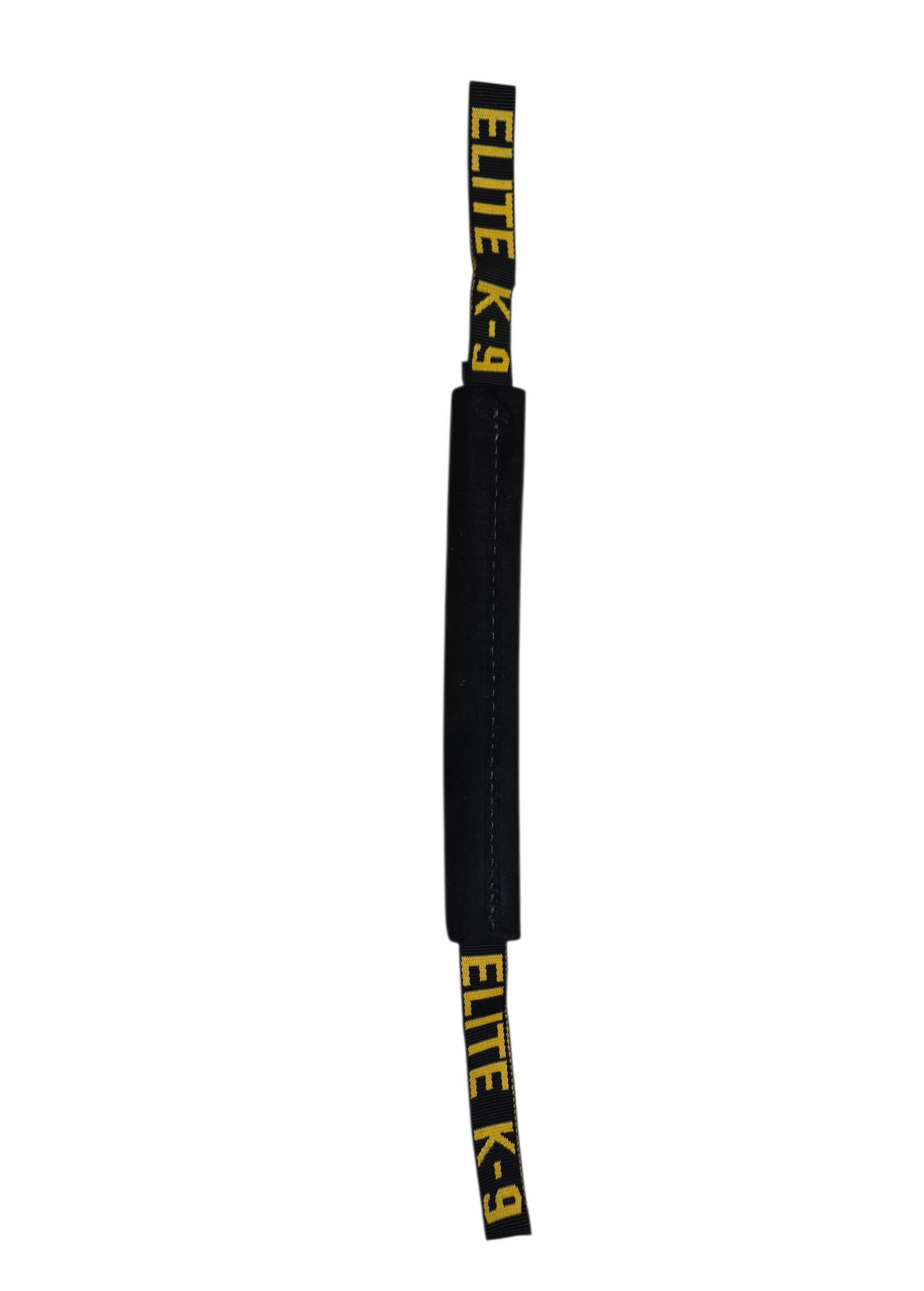 ELITE K9 12 INCH FLAT LEATHER TUG WITH HANDLES