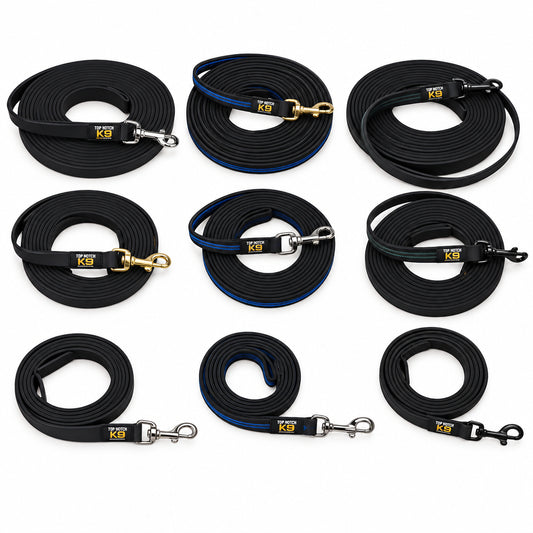 TOP NOTCH K9 HEAVY DUTY GRIPPER LEASH with HANDLE