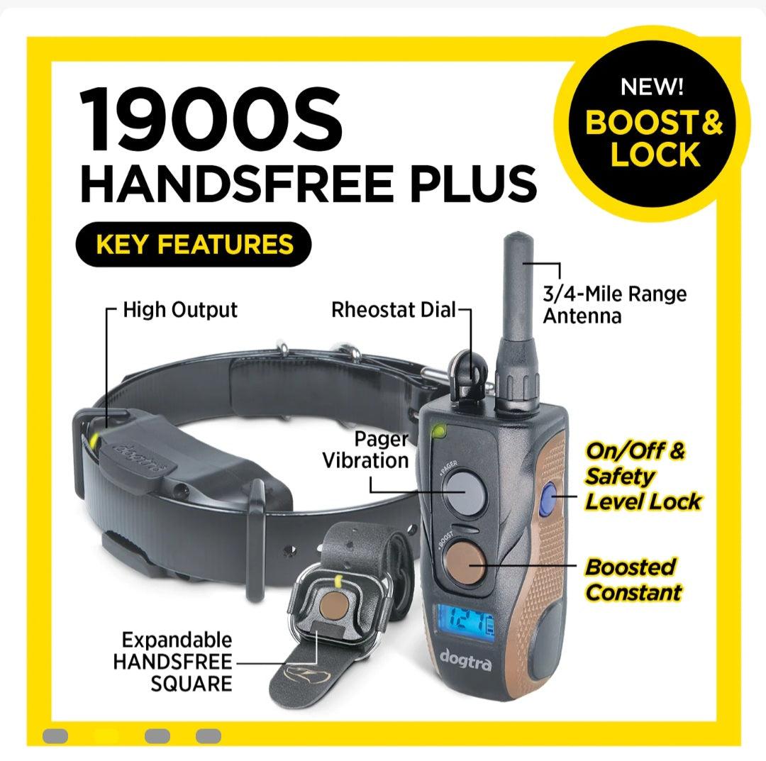 DOGTRA 1900S HANDSFREE PLUS BOOST & LOCK