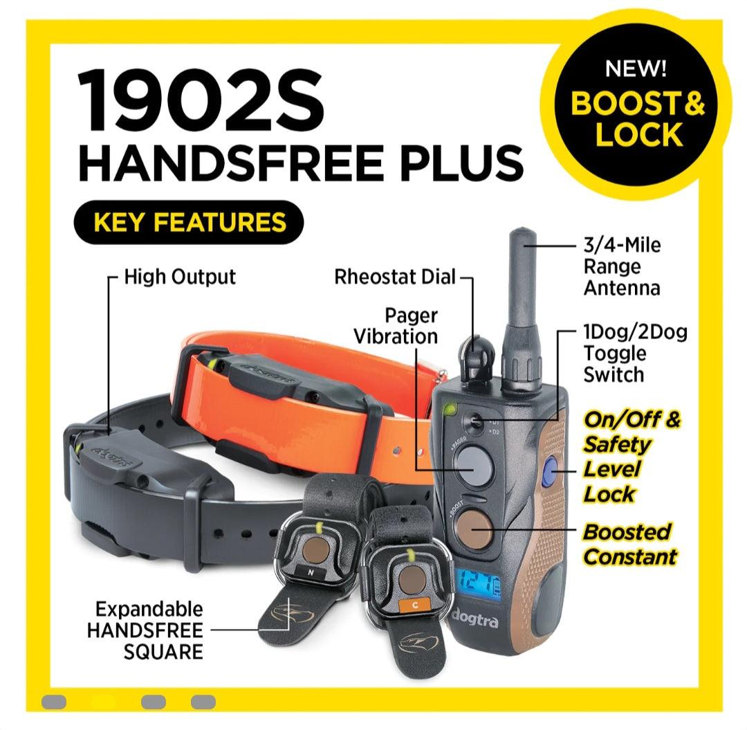 Dogtra 1902s Handsfree Plus Dogtra 1900s Boost And Lock – Top