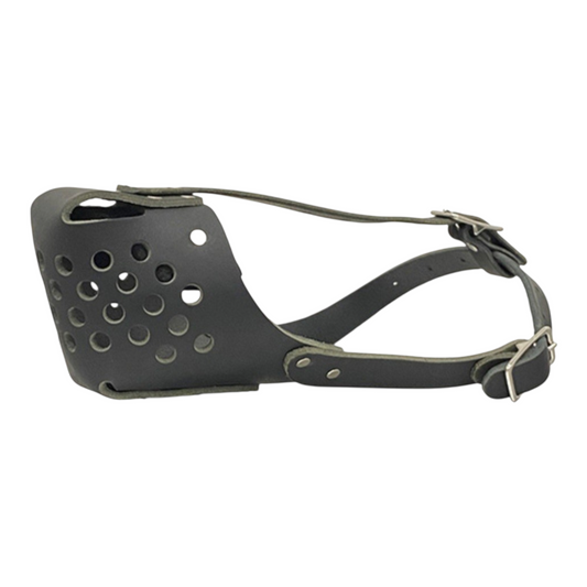 LIGHTWEIGHT LEATHER MUZZLE