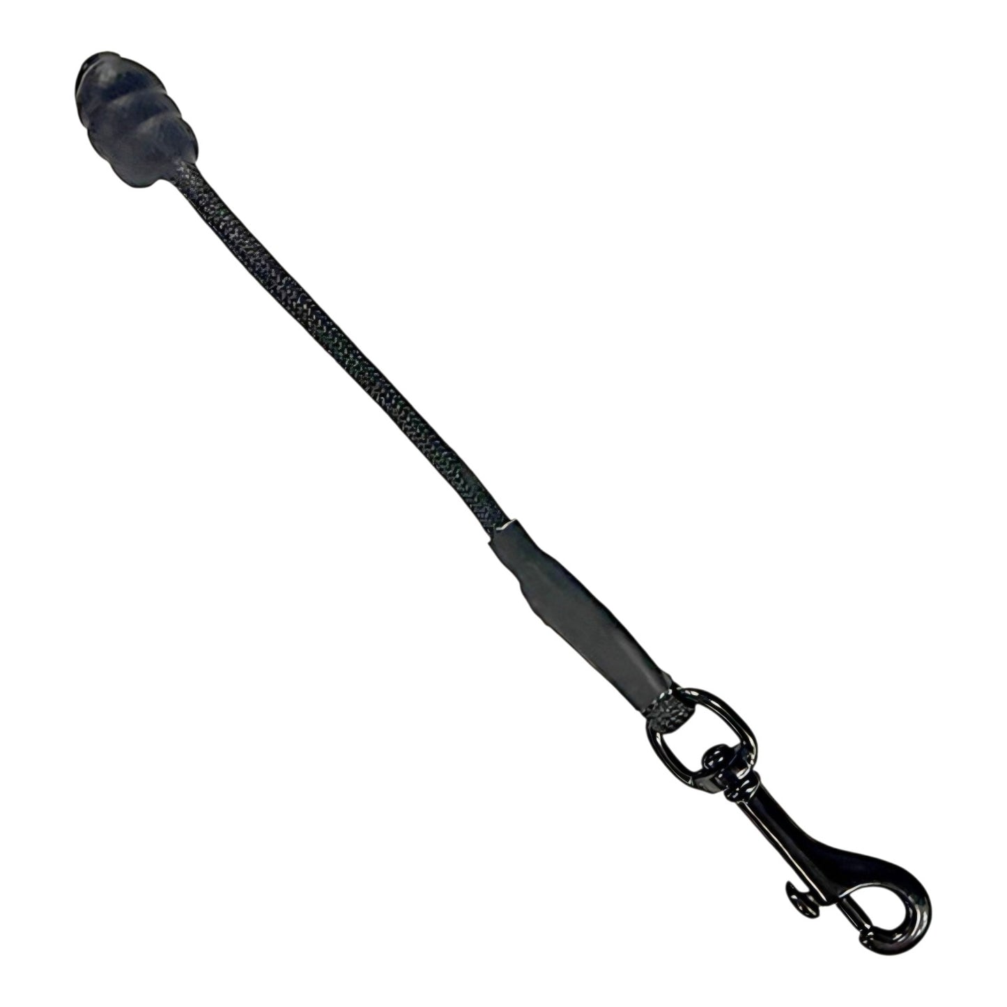 8 INCH OBEDIENCE TAB WITH RUBBER COATED ULI KNOT
