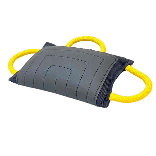 LEATHER COVERED BITE PILLOW
