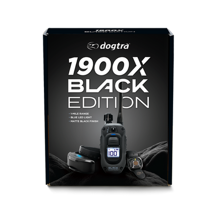 DOGTRA 1900X BLACK EDITION 1-DOG UNIT