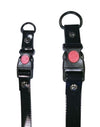 TNK9 BLACKED OUT E-BUNGEE COLLAR with LOCKING CLIP