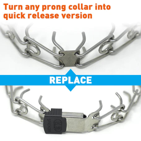 Quick release herm sprenger prong collar hotsell